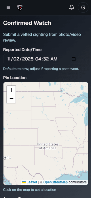 confirmed watch screenshot